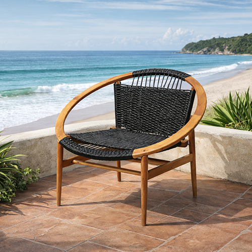 Chair Parabola Black